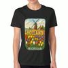 Holiday Gnomes Womens Cotton T Shirt, Pure Cotton Premium Print, Durable, Casual And Fashionable. New Year Celebration Tee Featuring Festive Dwarfs Gr