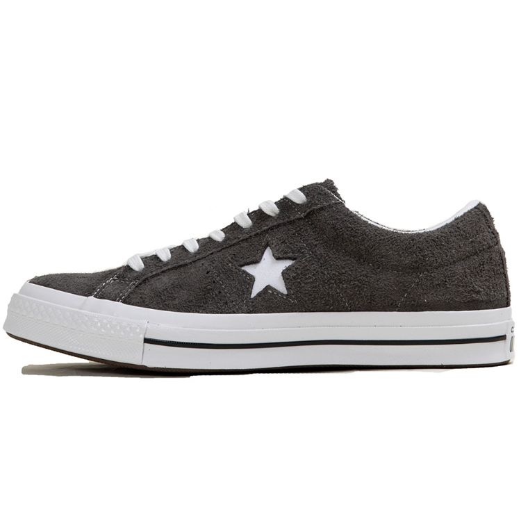 

Кроссовки унисекс Converse One Star Ox Grey белые 165034C