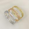 Meijia 925 Sterling Silver Sliding Bead Diamond Bracelet – Fashionable & Elegant Design for Couples