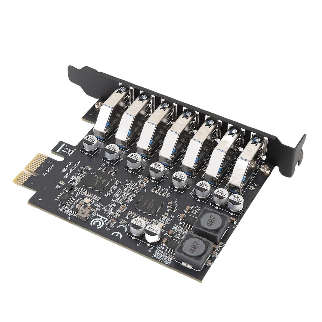USB3.2 GEN1 5Gbps PCIe Expansion Card for Windows 10 11 7 Ports High Speed Expansion Card Plug and Play