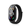 For Xiaomi Mi Band 7/7 NFC Nylon Loop Watch Strap 3 In 1 Wrist Band with PC Protective Case and Tempered Glass Screen Protector