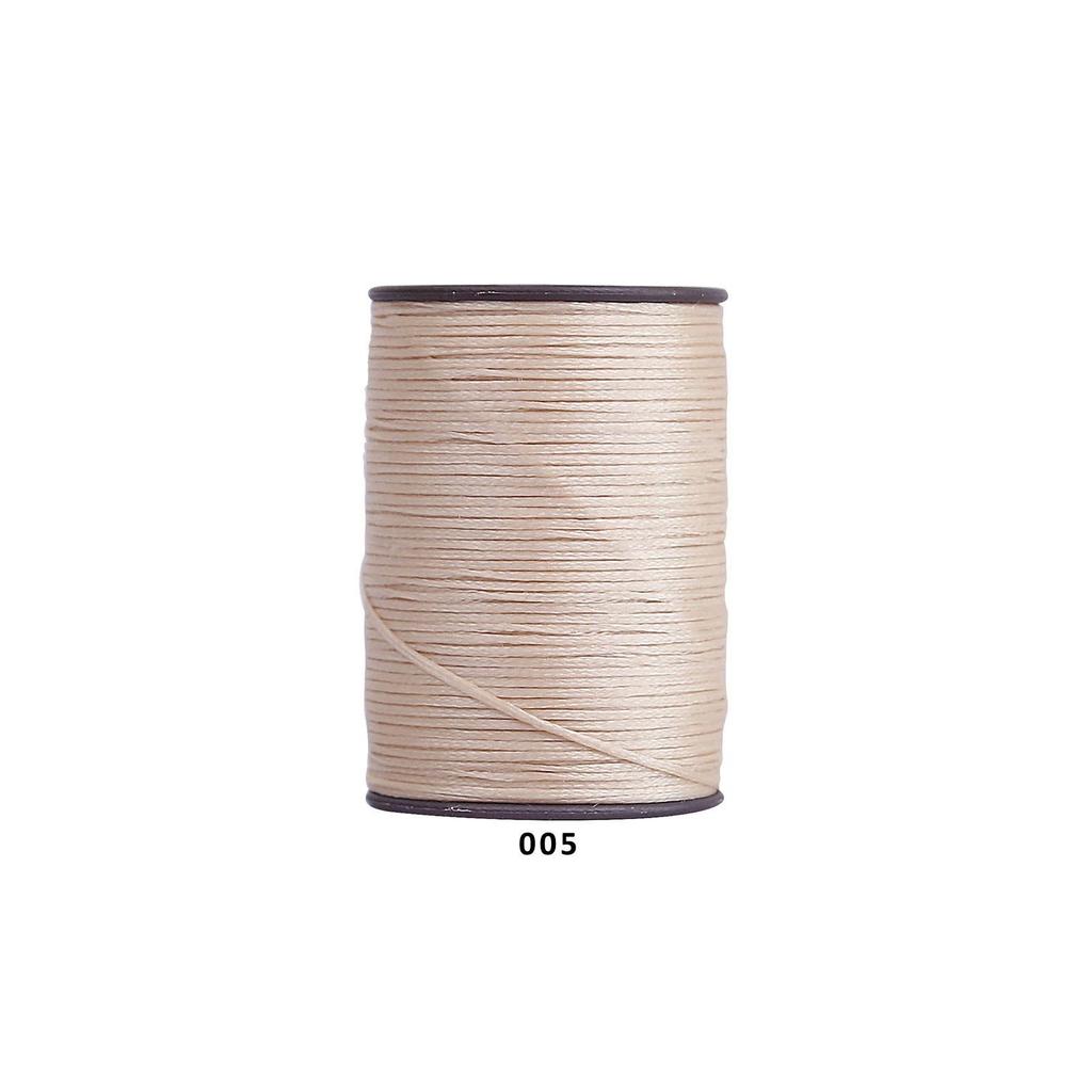 0.8mm 50m High-Strength Polyester Waxed Thread for DIY Leather Goods Sewing