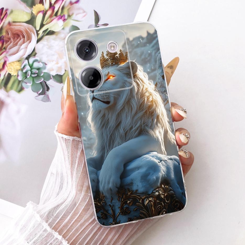 For Xiaomi Poco M7 Pro 5G Case Luxury Butterfly Tree Painted Cover Soft Silicone Phone Csae For Xiaomi Poco M7 Pro M7Pro 5G Bags