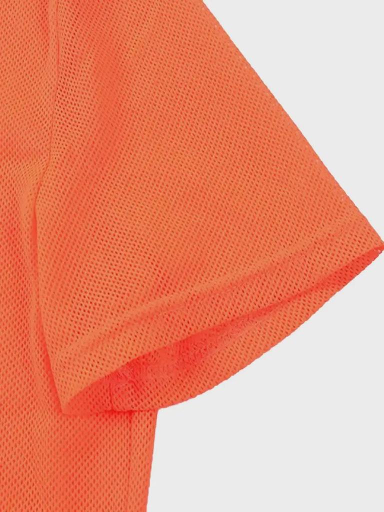 Sexy Fluorescent Mesh Crop Top - European & American Summer Fashion