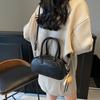 Retro high-end small square bag 2025 trendy autumn and winter handbag styling simple shoulder messenger bag