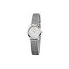 CK Quarz Uhr Edelstahl Armband 24mm Silbernes Zifferblatt Damenuhren K3M2312Y
