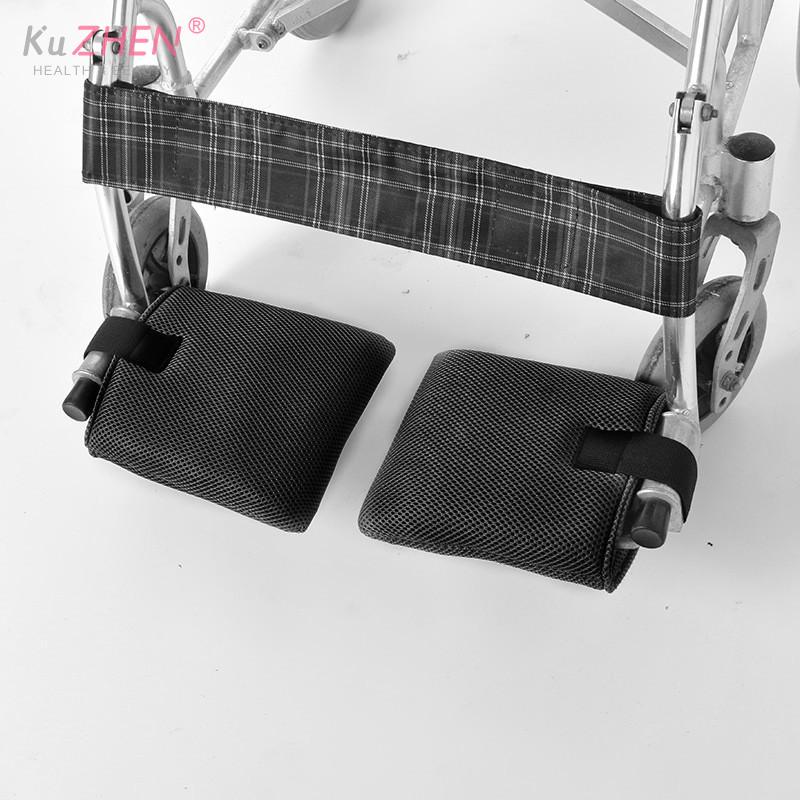 1Pair Wheelchair Footrest Pads Footplate Protector Pad Leg Rest Cushion Foot Protection Pads For Preventing Foot Being Scratched