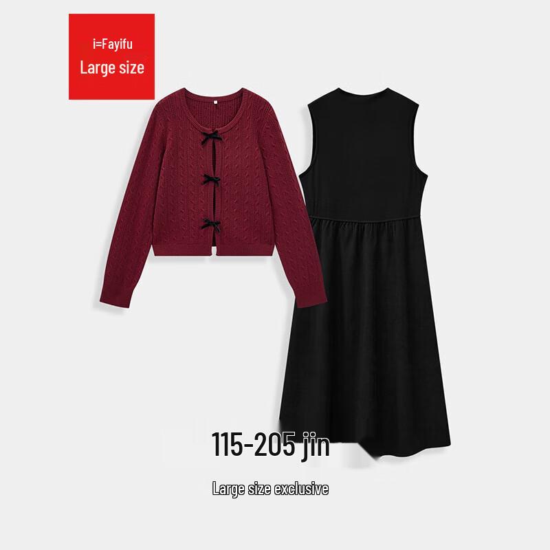 

IEF Women s Plus Size Layered Bowknot Long Dress XL