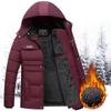 Winter Middle-Aged And Elderly Men's Clothes Dad Winter Clothes New Plush Thickened Down Cotton Padded Clothes
