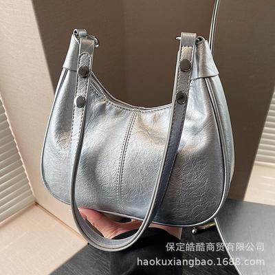 Premium Sense Niche Bag Women's Spring and Summer 2025 New Retro Versatile Shoulder Messenger Bag Underarm Work Dumpling Bag