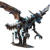 Leyi 68257-8 Ice & Fire Dragon Mecha Dinosaur Educational Building Block Model for Kids