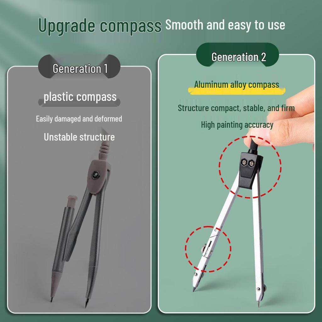 Professionelles Zeichen- und Zeichenwerkzeugset für Ingenieurwesen und Kunst