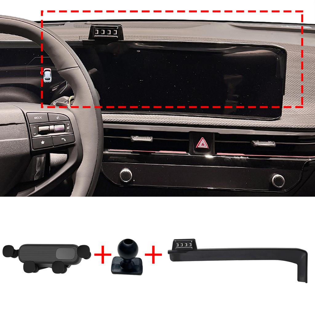 fit for KIA EV6 2025 2026 2027 GPS Navigation Integrated Screen Mount Phone Holder Mount Car accessoires
