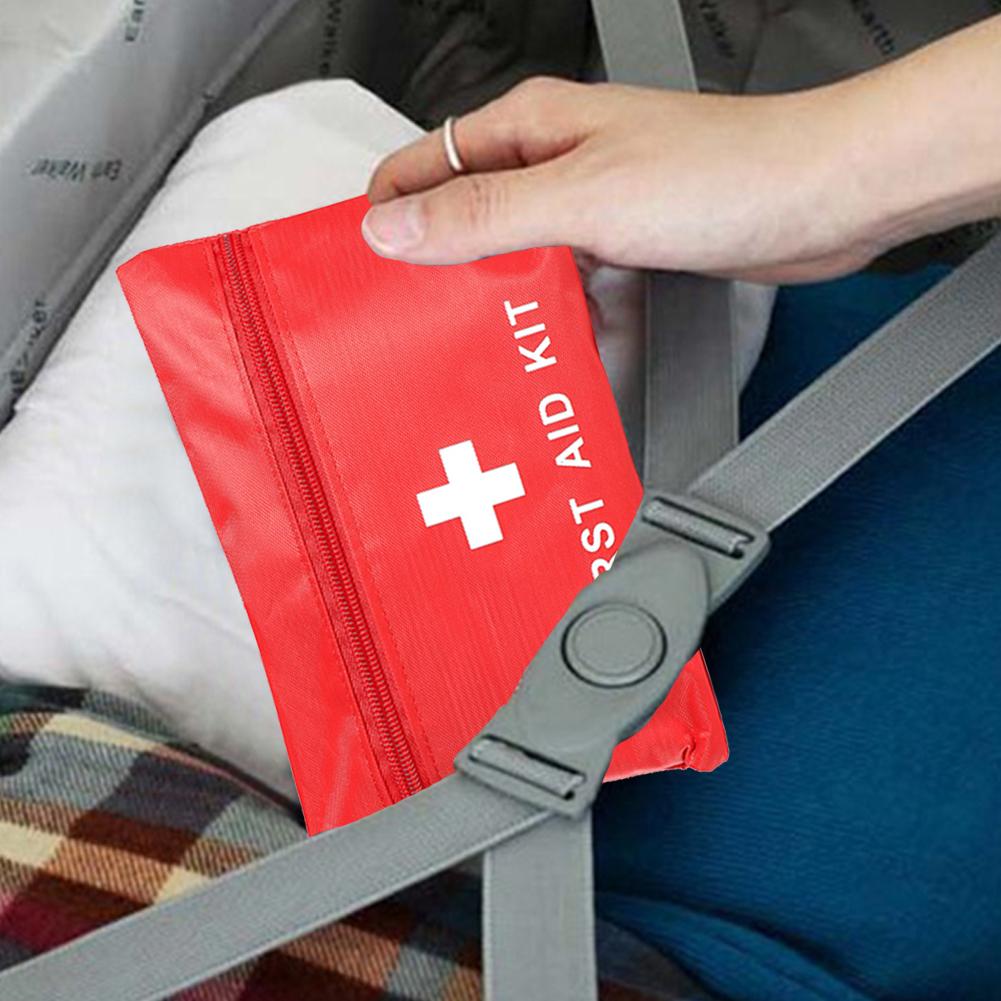Mini Emergency  Storage Bag Small  Bag First Aid Kit Empty Bag for Car Home Office Travel Camping Sports Outdoor