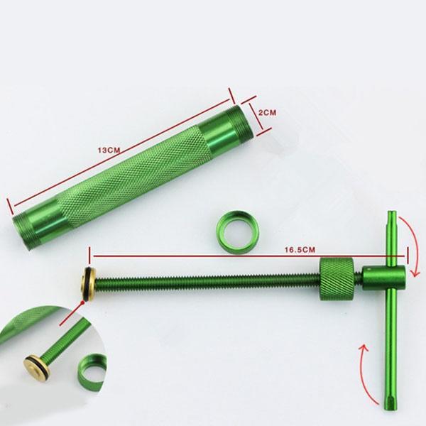 Anself Stainless Steel Fondant Extruder with 20 Tips for Sugar Craft Cake Decorating Tool