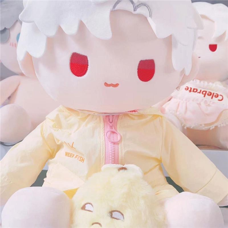 

Цинь Чэ 40 см Хлопковая кукла Love and Deepspace - Милая, подвижная и одеваемая плюшевая игрушка в подарок 40cm Sitting Position