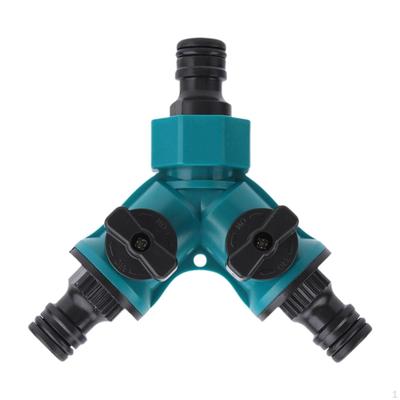 3 Way Hose Splitter,Garden Y Splitter Connector Easy Installation Leakproof Faucet