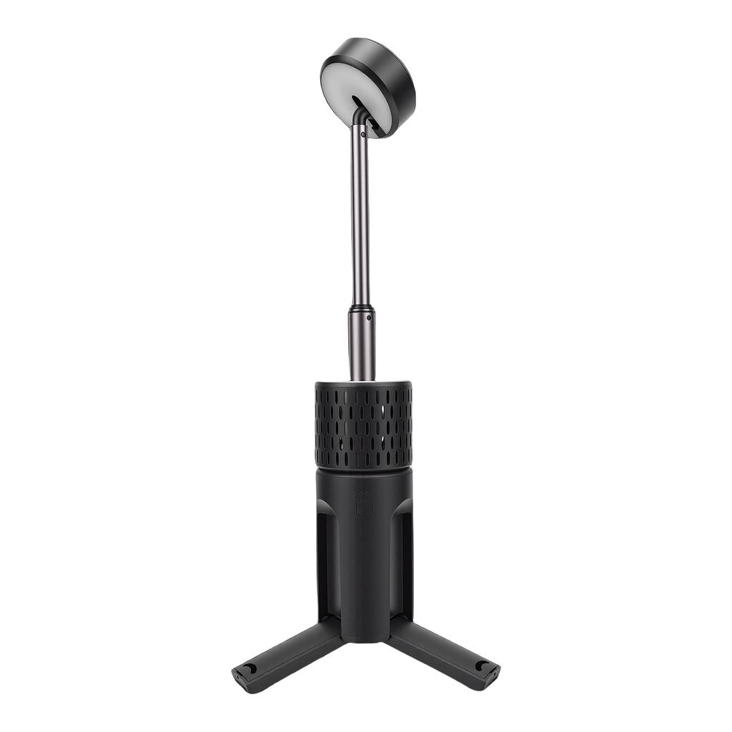 Telescopic Camping Light with Stand 33.8 Inch Rechargeable Portable Work Light with Rotatable Head for Emergency Fishing
