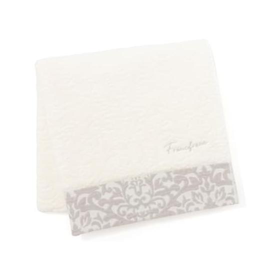 Francfranc Antibacterial and deodorizing acanthus bath towel ivory