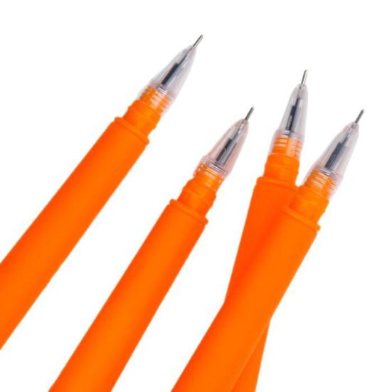 Süßer Hase Karottenform Gelstifte Glattes Schreiben Cartoon Tinte Stifte zum Notieren Und Für die Schule Lustige Tier Neuheit Stifte für Teenager Und Büro