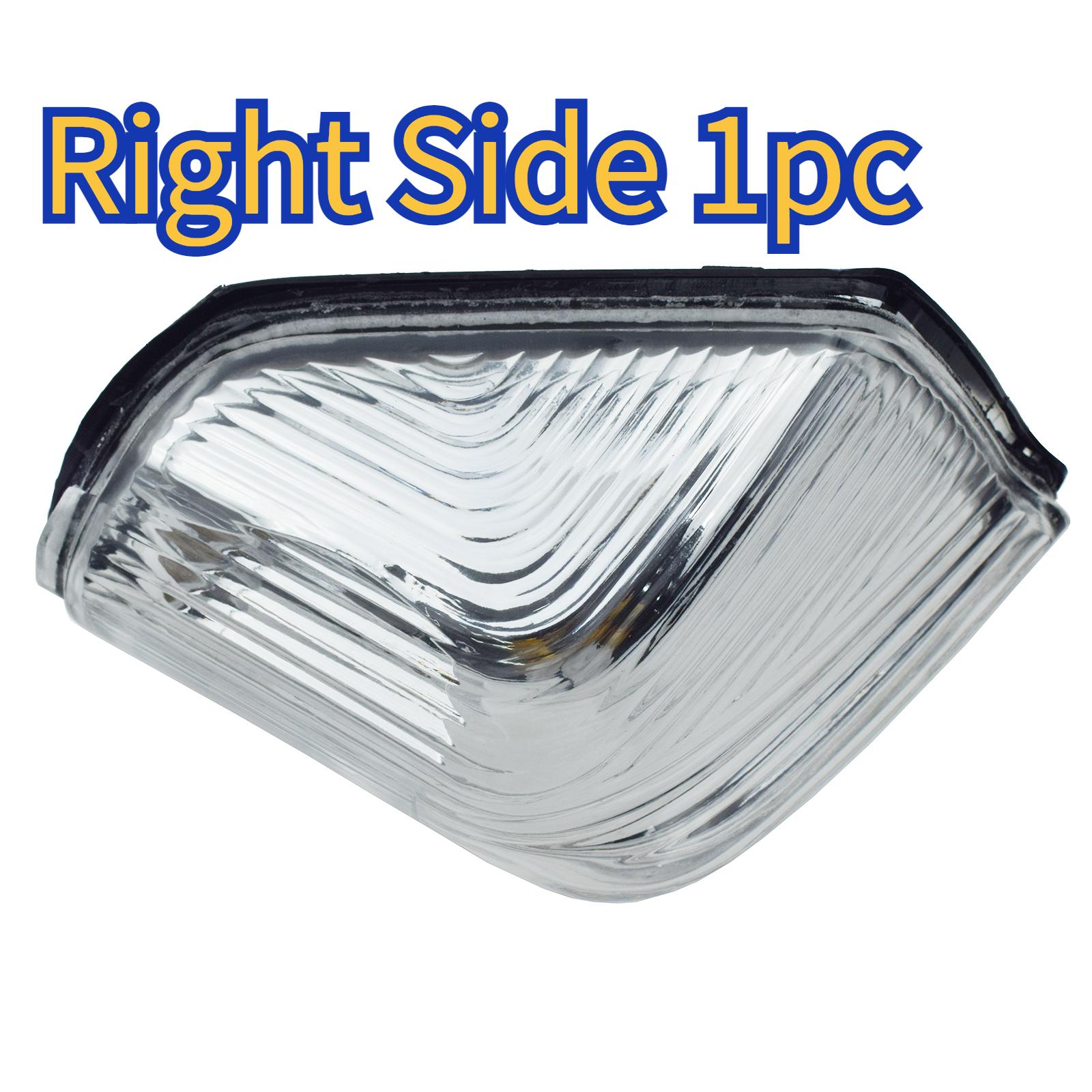 

Side Mirror Turn Signal Indicator Light Repeater Blinker Left or Right For Mercedes-Benz Sprinter Dodge Freightliner VW Crafter Right Side 1pc