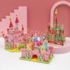 3D Paper Puzzle Montessori Miniature Houses Funny Carton Construction Models For Kids Handmade Educational Toys