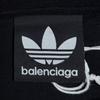 BALENCIAGA Men's Size 1 Adidas collaboration long-sleeved T-Shirt Black  Model 728789