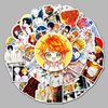 50 Anime Promised Neverland Fantasy Stickers for Laptop, Suitcase, and Car