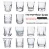 Qiwei Octagonal Tempered Beer Glasses