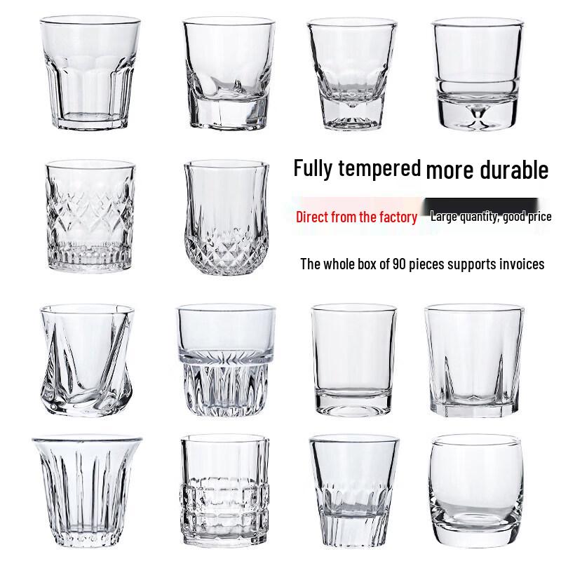 Qiwei Octagonal Tempered Beer Glasses