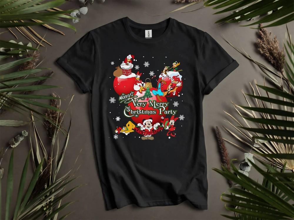 Cute Mickey And Friends T-shirt T Shirt Men Women Unisex Tshirt K74