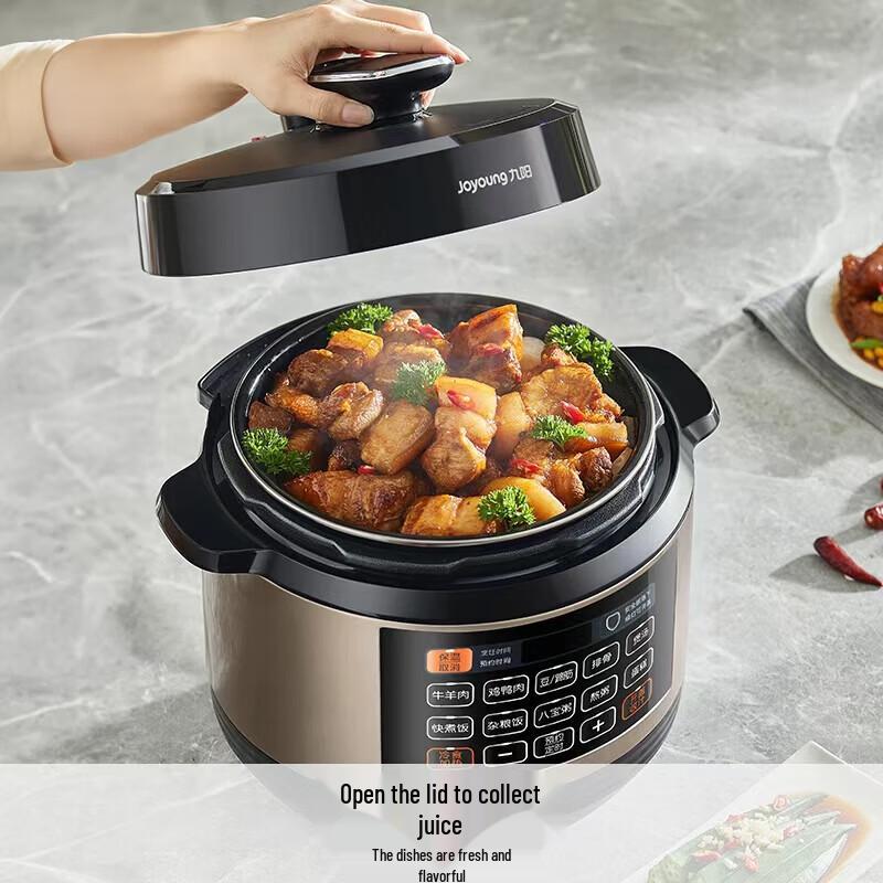 Joyoung 6L Smart Electric Pressure Cooker with Dual Pots