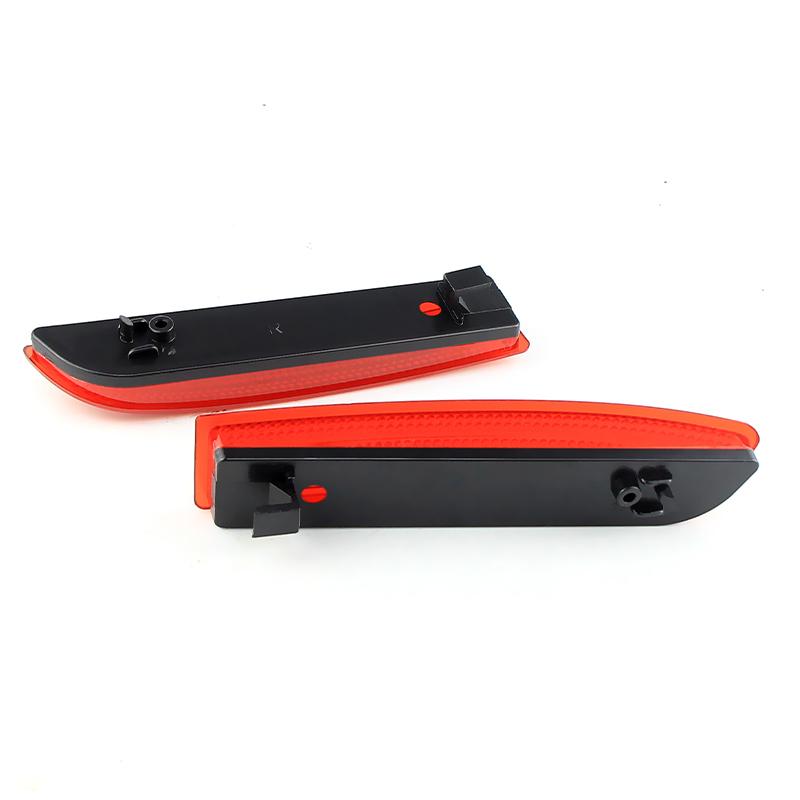 2PCS For Toyota Avensis Alphard Estima RAV4 Gaia PREVIA IPSUM Car Rear Bumper Reflector Tail Brake Light Cover Shells No Bulb