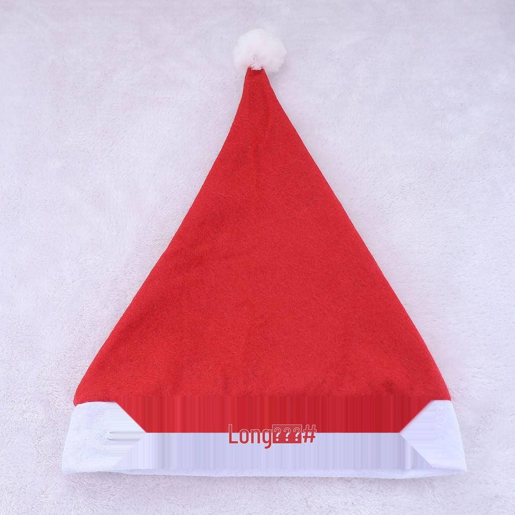 LED Light Plush Christmas Hat for Adults & Children - Festive Party Dress-Up Decoration