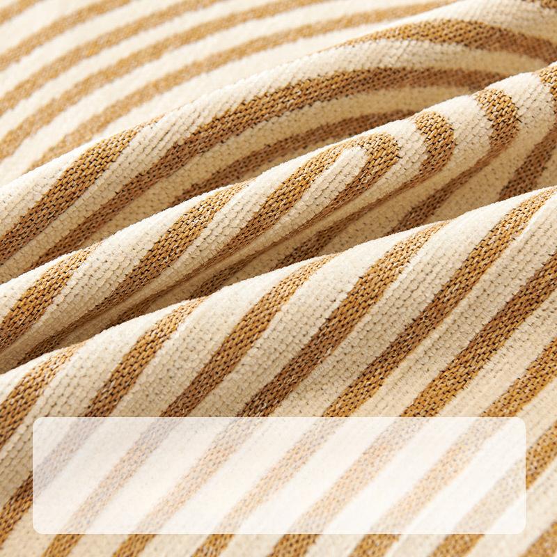 Chenille Line Design Sofa Towel Full Cover Cloth Nordic Simple Thickening Sofa Cushion Cover All-Inclusive Universal Cover