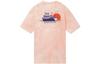 Nike T Shirts Men's Red Crew Neck Moderate Straight Fit DD1288-693