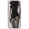 For Honor 200 Lite Case Animlas Painted Cool Silicon Black Soft Bumper for Honor 200Lite Phone Cases Wolf Cartoon TPU Shells Bag