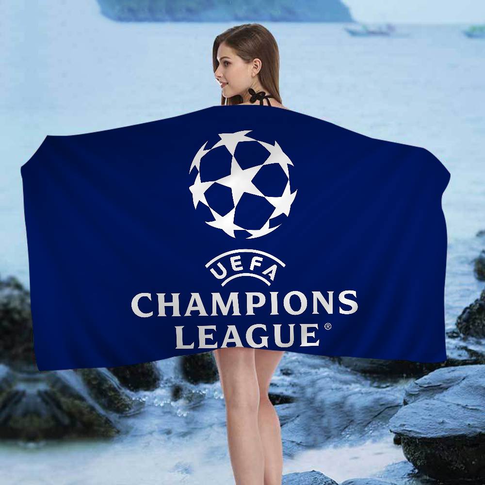 Fashion C-Champions Beach Towel Colorful Bath Towels for Girl Microfiber Quick Dry Sand Free Beach Yoga Spa Gym Pool