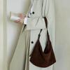 (frosted Leather) Binaural Bag Lazy Versatile Shoulder Crossbody Large-capacity Commuter Bag Women