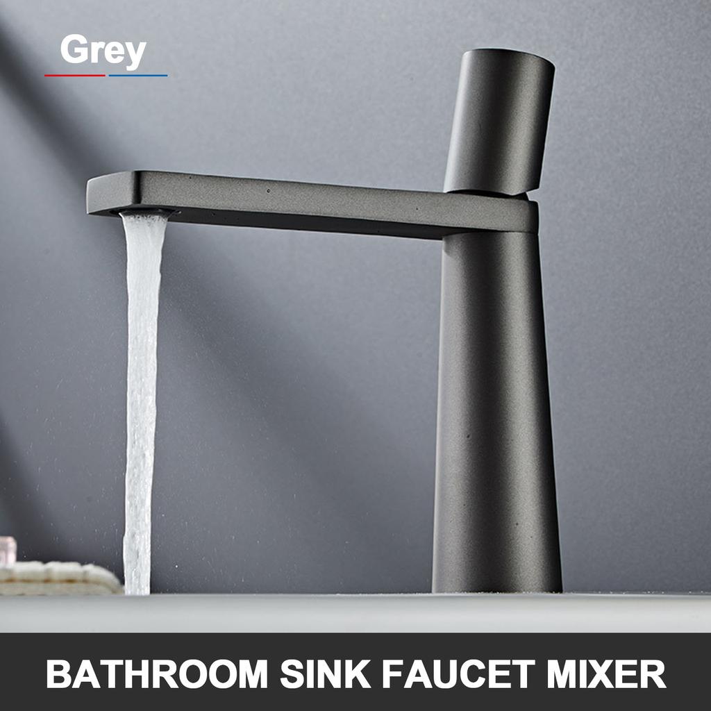 Bathroom Sink Faucet Single Hole Tall High Lavatory Vanity Basin Mixer Tap Commercial Modern Commercial Vessel Sink