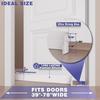 1M Door Bottom Sealing Strip Under-Door Sweep Weather Stripping Light Noise Dust Blocking Windproof Door Stopper Door Bottom Gap Filler Strip