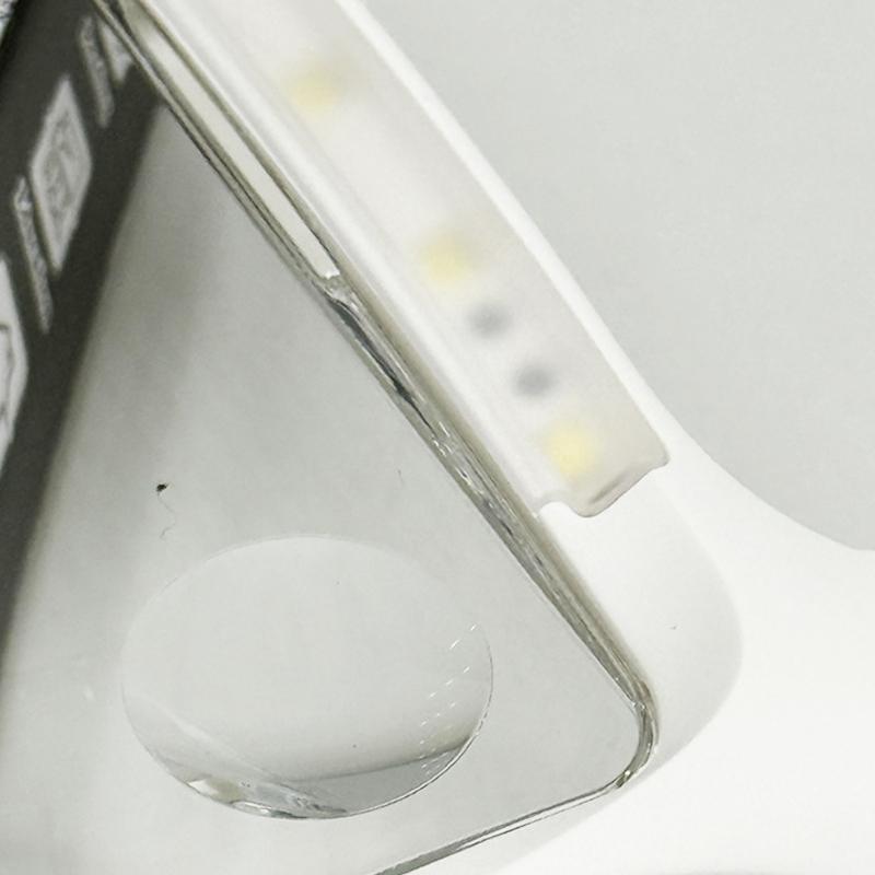 Rechteckige Lupe mit Licht Große Handlupe Faltbar mit 5 LED-Lichtern Dimmbare Lichtmodi