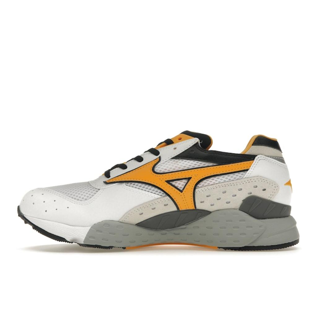 Mizuno Mondo Control White Saffron Unisex Sneakers Black D1GA201174