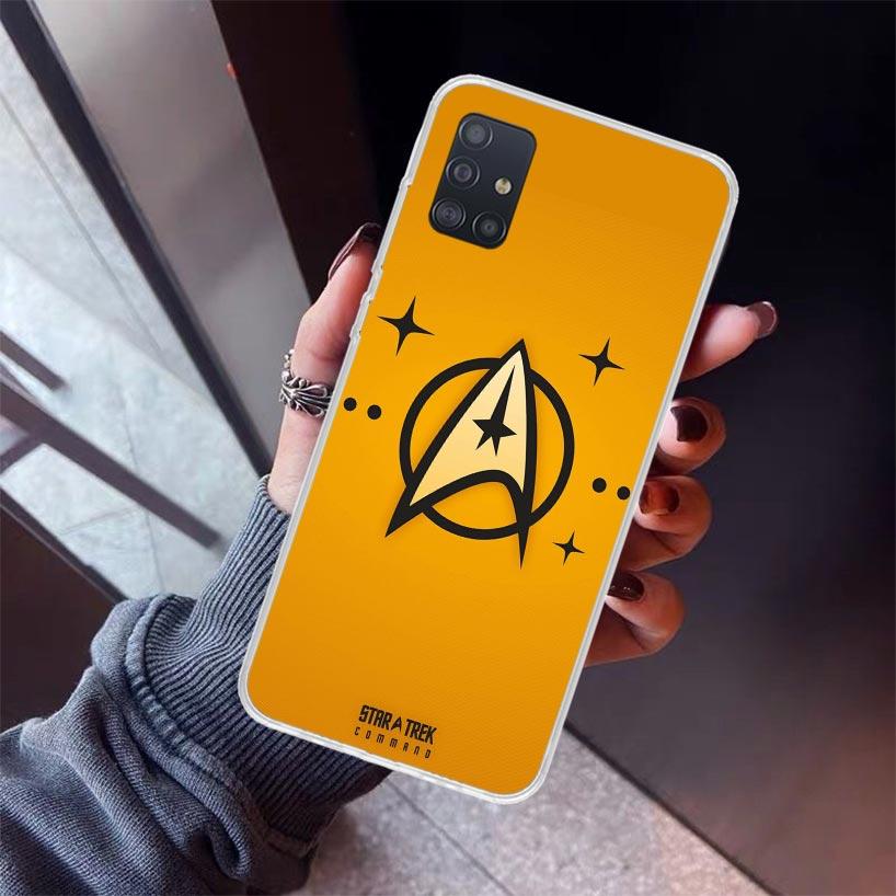 Star Movie T-Trek Phone Case For Samsung Galaxy A12 A52S A42 A32 A22 A51 A50 Note 20 Ultra 10 S10 Plus A71 A70 A31 A30 A10S Gala