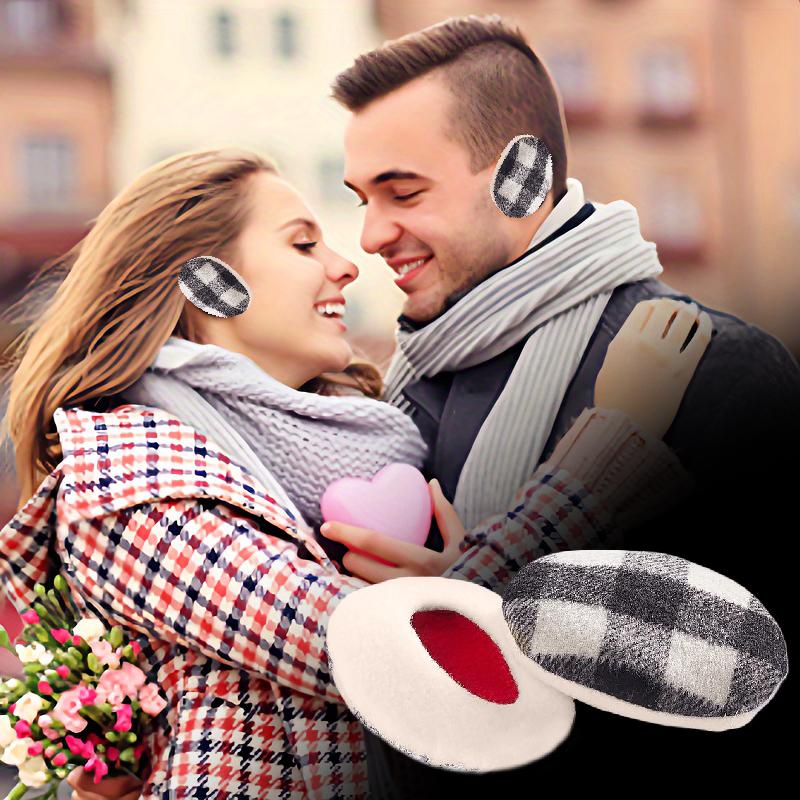 1 Paar Plüsch Leichte und Bequeme Warme Separate Ohrenwärmer Unabhängiges Einzelohr Winter Leicht zu Tragen Winddicht Minimalistisch