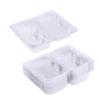 Clear Plastic Boxes With Lids 10/50pcs Disposable Bakery Containers for Fruit Salad Sushi Dessert Food Packaging