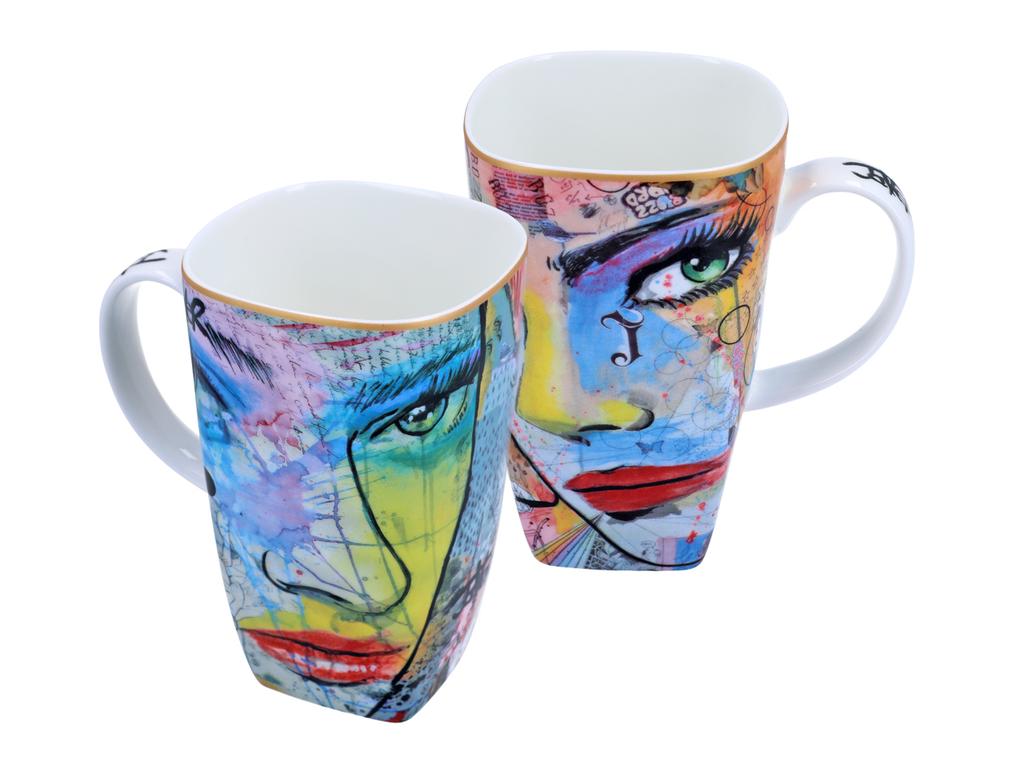 Kubek Porcelanowy Loui Jover Kobieta Do Kawy Herbaty Na Prezent 3