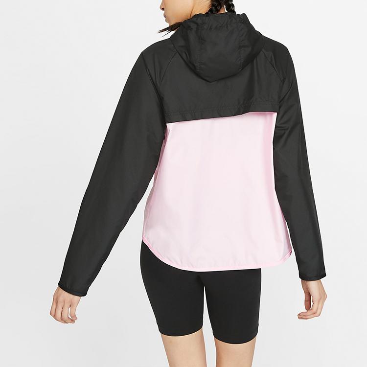 Nike Nsw Windrunner Color Block Bunda Dámská Bunda Pěnově Růžová BV3940-663