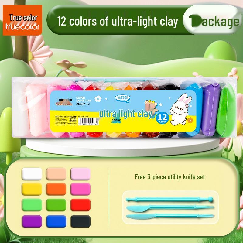 

Student Space Color Clay Set: 12, 24, or 36 Colors for Primary & Kindergarten