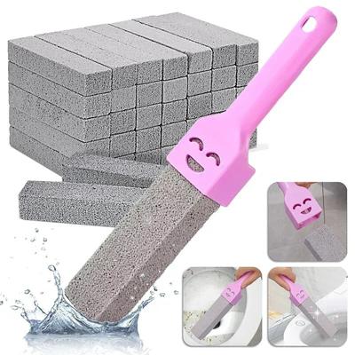 1Pcs Pumice Stone Cleaning Stick Toilet Limescale Rust Stain Dirt Removal Brush Bathroom Sink Household Cleaning Tool AVE